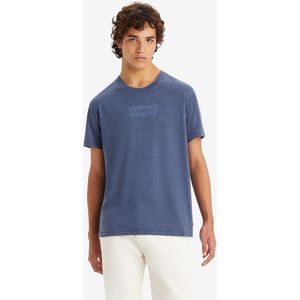 T-shirt met ronde hals en logo LEVI'S. Polyester materiaal. Maten XXL. Blauw kleur