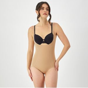 Body Onder de buste Ultimate Slimmer MAIDENFORM. Polyamide materiaal. Maten M. Beige kleur