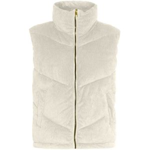 Bodywarmer met opstaande kraag VERO MODA. Polyester materiaal. Maten S. Beige kleur