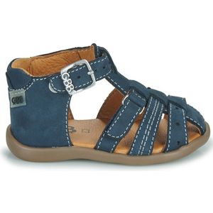 Leren sandalen Carigo GBB. Nubuck materiaal. Maten 20. Blauw kleur