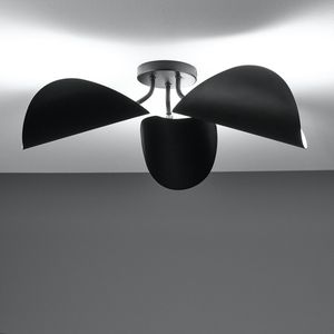 Plafondlamp met verstelbare lampenkap, Funambule AM.PM. Metaal materiaal. Maten één maat. Zwart kleur