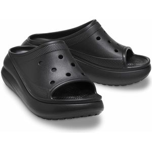 Muiltjes met sleehak Crush CROCS. Synthetisch materiaal. Maten 41/42. Zwart kleur