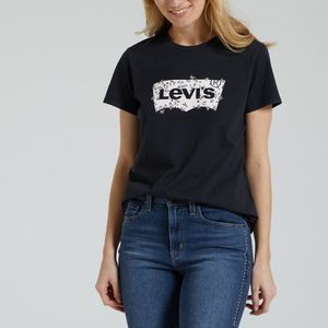 T-shirt The Perfect Tee floral LEVI'S. Katoen materiaal. Maten S. Zwart kleur