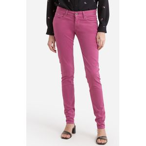 Skinny broek Soho PEPE JEANS. Katoen materiaal. Maten Maat 27 (US) - Lengte 32. Roze kleur