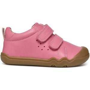 Soepele sneakerslofjes Steppieup GEOX. Leer materiaal. Maten 23. Roze kleur