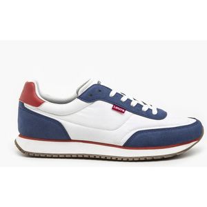 Lage sneakers Stag runner LEVI'S. Polyester materiaal. Maten 46. Wit kleur