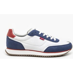 Lage sneakers Stag runner LEVI'S. Polyester materiaal. Maten 46. Wit kleur