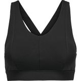 Sportbustier Jana ONLY PLAY. Polyamide materiaal. Maten S. Zwart kleur