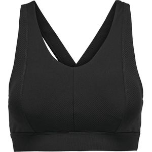 Sportbustier Jana ONLY PLAY. Polyamide materiaal. Maten L. Zwart kleur