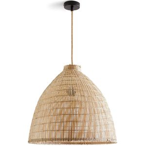 Hanglamp in bamboe Ø50 cm, Aleandro LA REDOUTE INTERIEURS. Bamboe materiaal. Maten één maat. Beige kleur