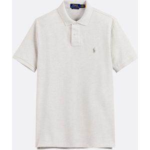 Iconisch poloshirt in piqué katoen POLO RALPH LAUREN. Katoen materiaal. Maten S. Beige kleur