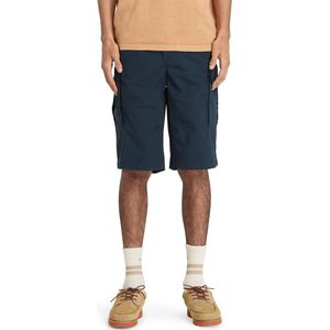 Rechte cargo short Outdoor TIMBERLAND. Katoen materiaal. Maten 30 (US) - 44 (EU). Blauw kleur