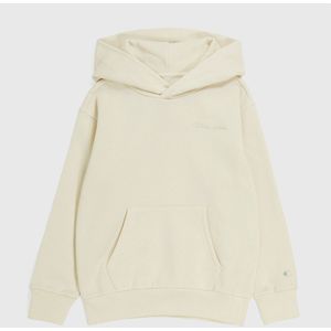 Gemoltonneerde hoodie CHAMPION. Geruwd molton materiaal. Maten 9/10 jaar - 132/138 cm. Beige kleur