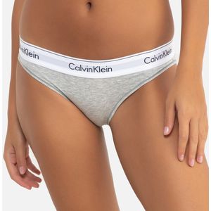 Slip in stretch katoen Modern Cotton CALVIN KLEIN UNDERWEAR. Katoen materiaal. Maten XL. Grijs kleur