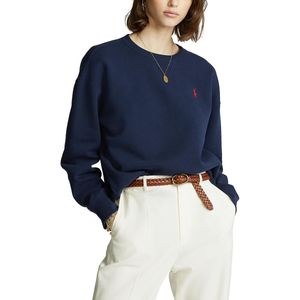 Sweater met print vooraan POLO RALPH LAUREN. Katoen materiaal. Maten M. Blauw kleur