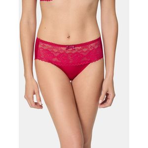 Midi slip Flower Elegance PLAYTEX. Kant materiaal. Maten 42 FR - 40 EU. Roze kleur