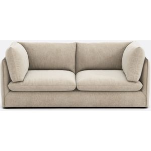 Zetel, 3-zit in mêlee polyester Malo LA REDOUTE INTERIEURS. Mêlee polyester materiaal. Maten 3-zit. Beige kleur