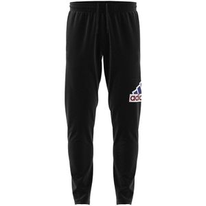 Joggingbroek met logo in reliëf ADIDAS SPORTSWEAR. Katoen materiaal. Maten M. Zwart kleur