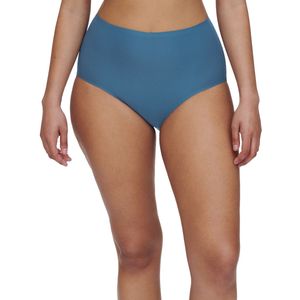 Slip met hoge taille, rekbaar Soft Stretch Tu CHANTELLE. Polyamide materiaal. Maten één maat. Blauw kleur