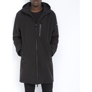 Parka met kap Kalvin SCHOTT. Polyester materiaal. Maten XXL. Zwart kleur