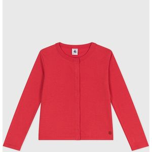 Vest PETIT BATEAU. Katoen materiaal. Maten 8 jaar - 126 cm. Roze kleur