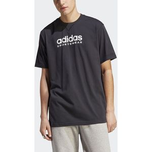 T-shirt grafisch logo Future Icons ADIDAS SPORTSWEAR. Katoen materiaal. Maten S. Zwart kleur