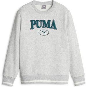 Sweater met ronde hals, in molton PUMA. Geruwd molton materiaal. Maten 16 jaar - 174 cm. Grijs kleur