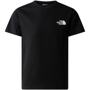T-shirt met korte mouwen THE NORTH FACE. Katoen materiaal. Maten 10 jaar - 138 cm. Zwart kleur