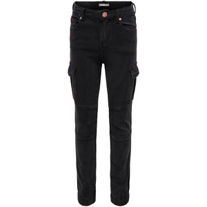 Cargo broek KIDS ONLY. Katoen materiaal. Maten 14 jaar - 156 cm. Zwart kleur