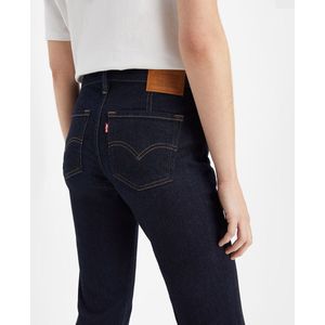 Jeans 712™ Slim Welt Pocket LEVI'S. Denim materiaal. Maten Maat 25 (US) - Lengte 32. Blauw kleur