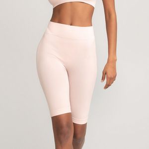 Korte legging zonder naden, Milky LA REDOUTE COLLECTIONS. Jersey materiaal. Maten S. Roze kleur