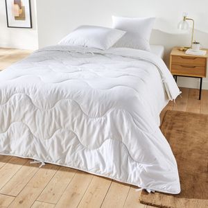 4-seizoenen dekbed lyocell, anti-mijt LA REDOUTE INTERIEURS.  materiaal. Maten 140 x 200 cm. Wit kleur