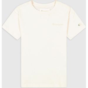 T-shirt met korte mouwen CHAMPION. Katoen materiaal. Maten 9/10 jaar - 132/138 cm. Wit kleur