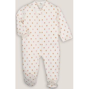 Pyjama in molton LA REDOUTE COLLECTIONS. Molton materiaal. Maten 18 mnd - 81 cm. Beige kleur