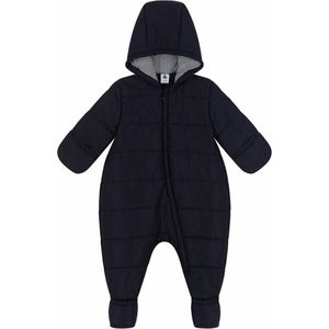 Combi-pilotenpakje gevoerd met fleece PETIT BATEAU. Polyester materiaal. Maten 1 jaar - 74 cm. Blauw kleur