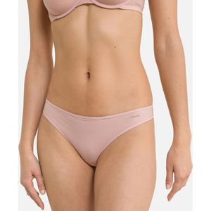 Onzichtbare string Sheer CALVIN KLEIN UNDERWEAR. Katoen materiaal. Maten L. Roze kleur