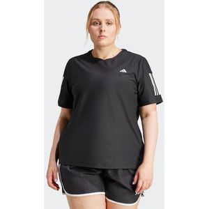 T-shirt voor running Own The Run adidas Performance. Polyester materiaal. Maten 48/50 (FR) - 46/48 (EU). Zwart kleur