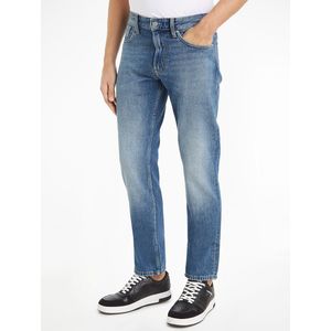 Rechte jeans, authentic straight CALVIN KLEIN JEANS. Katoen materiaal. Maten W29 - Lengte 34. Blauw kleur