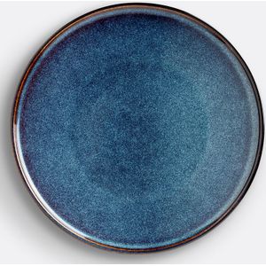 Onda - Set van 6 Dessertborden - Blauw - Aardewerk