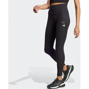 Legging Brand Love ADIDAS SPORTSWEAR. Polyester materiaal. Maten XS. Zwart kleur