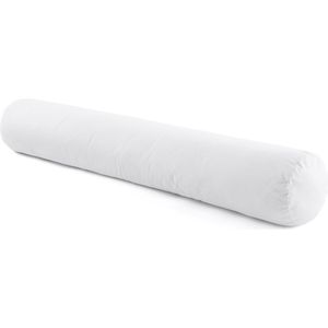 Synthetische zachte bolster, bio katoen LA REDOUTE INTERIEURS.  materiaal. Maten 160 cm. Wit kleur