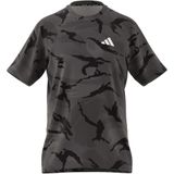 T-shirt korte mouwen voor training adidas Performance. Polyester materiaal. Maten XS. Zwart kleur