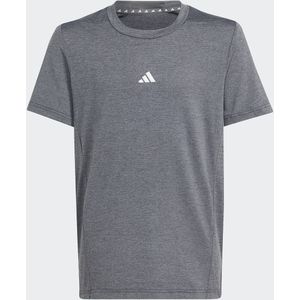 T-shirt met korte mouwen ADIDAS SPORTSWEAR. Katoen materiaal. Maten 7/8 jaar - 120/126 cm. Zwart kleur