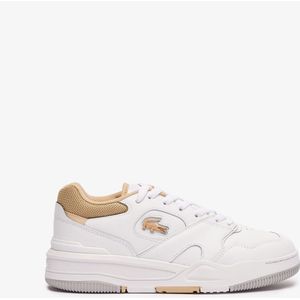 Sneakers in leer Lineshot 124 LACOSTE. Leer materiaal. Maten 37. Wit kleur