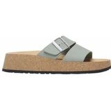 Slipper Birkenstock Women Almina Papillio Nubuck Leather Pure Sage Narrow-Schoenmaat 40