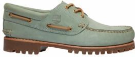 Timberland - Authentic Boat Shoe - Medium Green Nubuck - Bootschoen