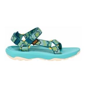 Teva - Kids Hurricane XLT 2 - Slippers - Neon Floral - Bright Teal - Textiel