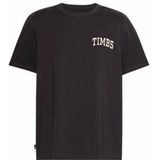 Timberland - Short Sleeve Chest Timbs Graphic Tee - T-Shirt - Black - 100% Katoen