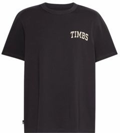 Timberland - Short Sleeve Chest Timbs Graphic Tee - T-Shirt - Black - 100% Katoen