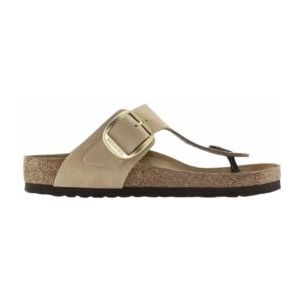 Birkenstock - Gizeh Big Buckle - Sandalen - Beige - Leer